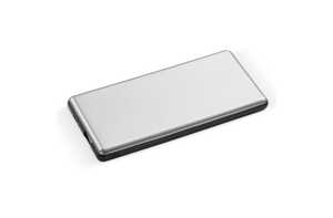 TopPoint LT91288 - Light-up logo powerbank 4.000mAh Silver/ Black