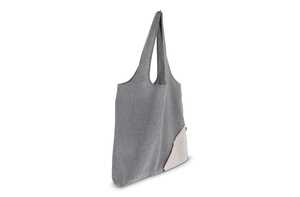 TopEarth LT95250 - Shopping bag Recycled Cotton OEKO-TEX® 140g/m² 38x42cm Grey