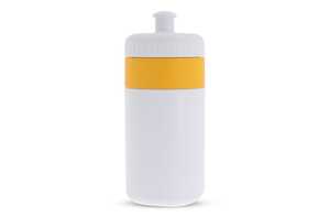 TopPoint LT98735 - Sports bottle with edge 500ml White/Yellow