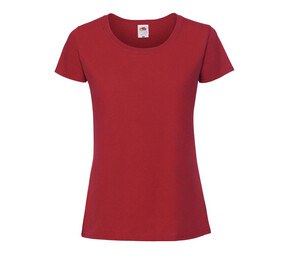 FRUIT OF THE LOOM SC200L - Ladies' T-shirt Red