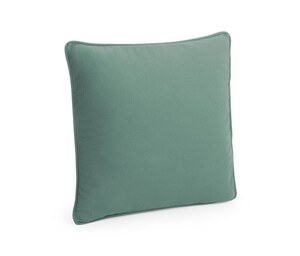 WESTFORD MILL WM355 - FAIRTRADE COTTON PIPED CUSHION COVER Natural / Sage Green