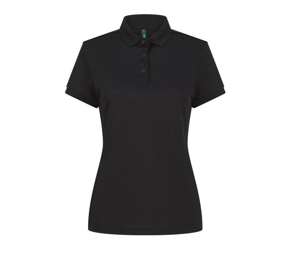 HENBURY HY466 - LADIES' RECYCLED POLYESTER POLO SHIRT
