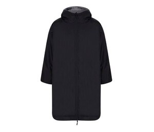 Finden & Hales LV690 - ADULTS ALL WEATHER ROBE Black