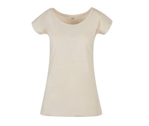BUILD YOUR BRAND BYB013 - LADIES WIDE NECK TEE Sand