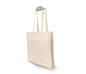 NEWGEN NG110 - RECYCLED TOTE BAG WITH GUSSET Natural
