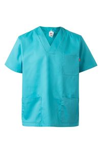 Velilla 589 - SCRUB TOP Light Turquoise