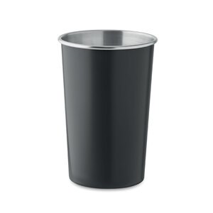 GiftRetail MO2063 - FJARD Recycled stainless steel cup Black