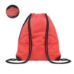 GiftRetail MO6994 - SHOOP BRIGHT Brightning drawstring bag Red