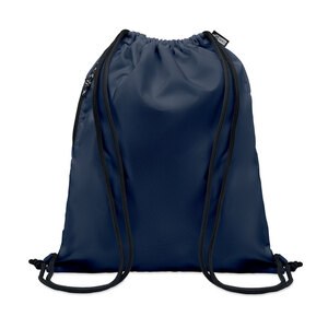 GiftRetail MO6997 - NIGHT Large drawstring bag 300D RPET Blue