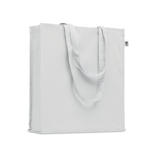GiftRetail MO2197 - BENTE COLOUR Organic cotton shopping bag White