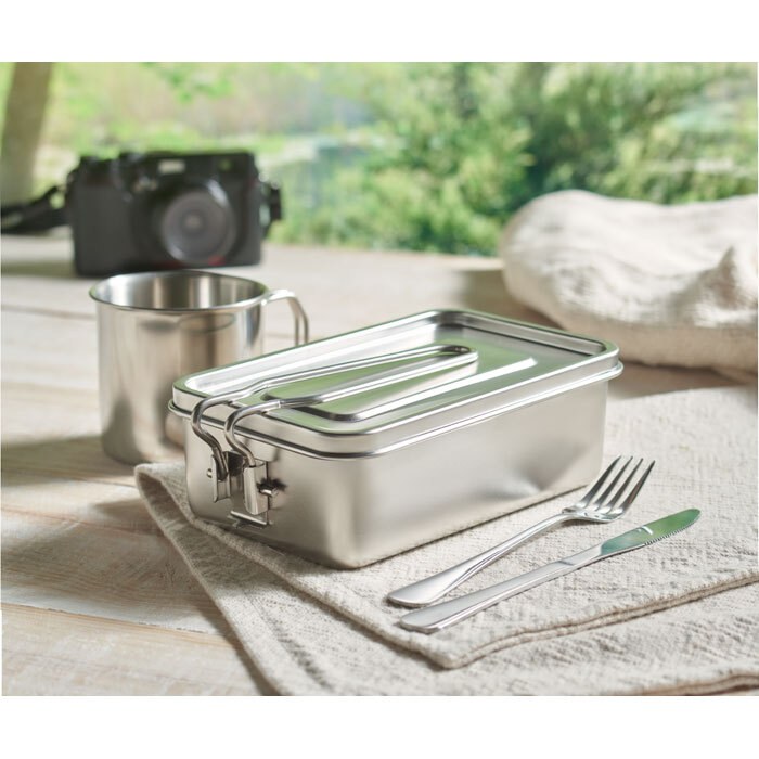 GiftRetail MO2224 - TAMELUNCH Stainless steel lunch box