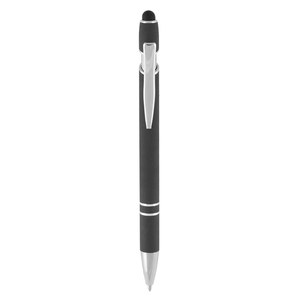 EgotierPro 37513 - Aluminum Pen with Rubber Finish & Touch Pointer EVEN