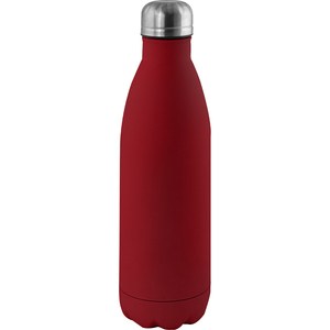 EgotierPro 39026 - Stainless Steel Bottle, Matte, 750ml SODA Red