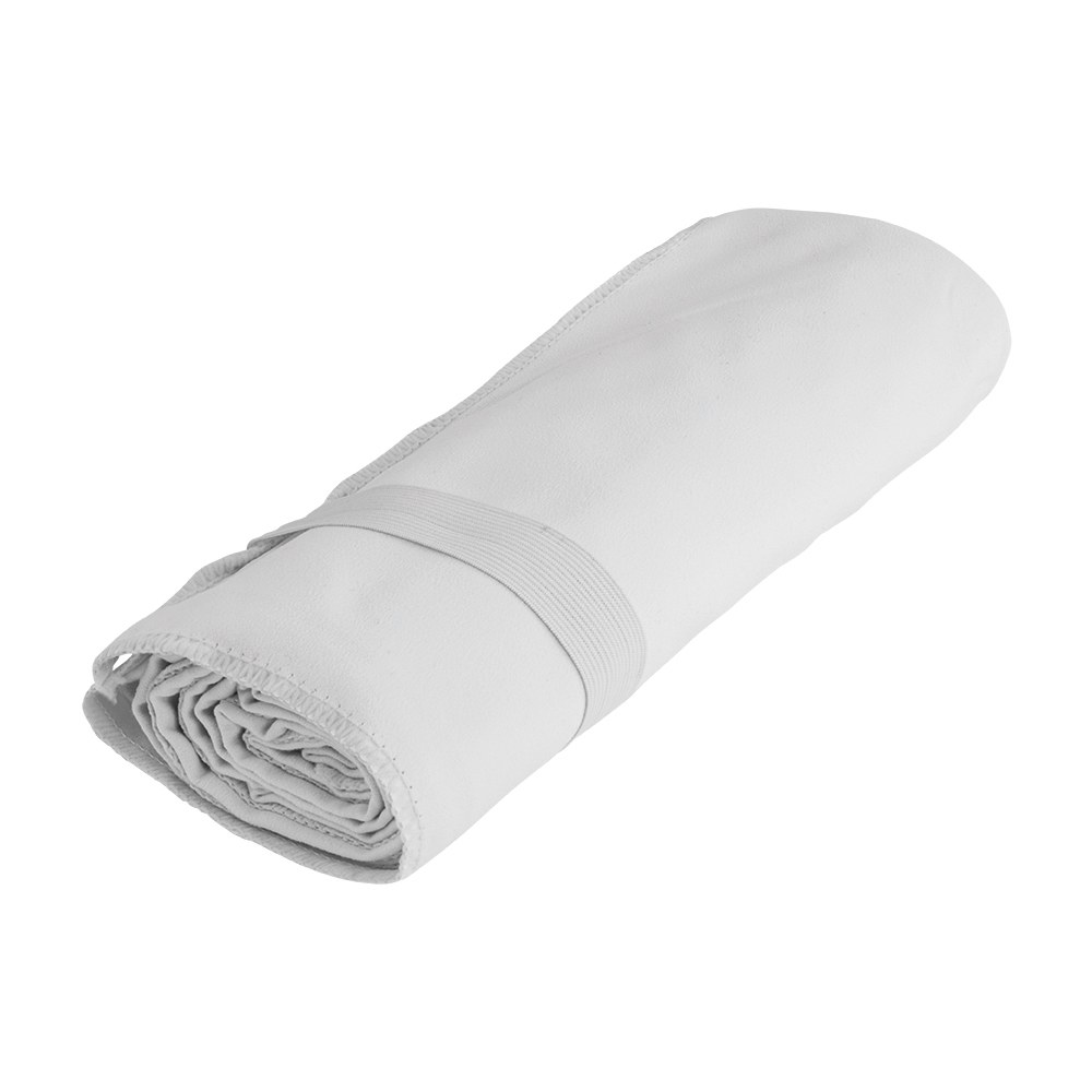 EgotierPro 50685 - Microfiber Towel with Elastic, 80% RPET