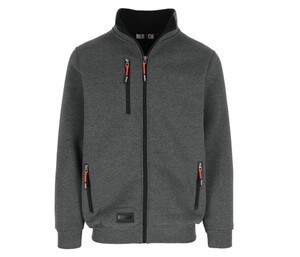 HEROCK HK371 - Full zip sweatshirt Dark Heather Grey