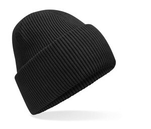 BEECHFIELD BF385R - CLASSIC ENGINEERED DEEP CUFFED BEANIE Black