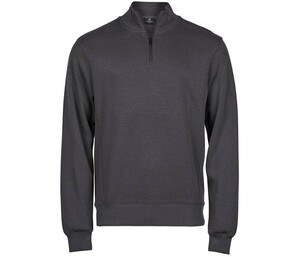 TEE JAYS TJ5506 - RIBBED INTERLOCK HALF ZIP