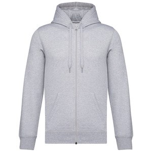Kariban K4042 - Unisex full zip hoodie Oxford Grey