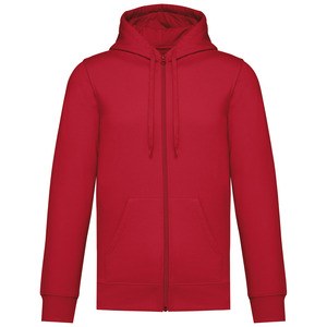 Kariban K4042 - Unisex full zip hoodie Red