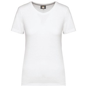 WK. Designed To Work WK307 - Ladies antibacterial short sleeved t-shirt