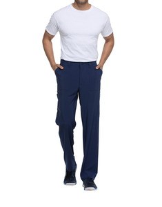 Dickies Medical DKE015 - Men's drawstring trousers with standard waistband Navy