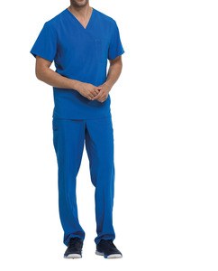 Dickies Medical DKE645 - Men's V-neck top Royal