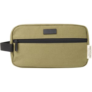 GiftRetail 130041 - Joey GRS recycled canvas travel accessory pouch bag 3.5L