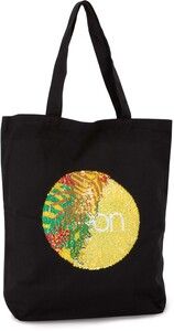 Kimood KI0234 - Shopping bag with sequins