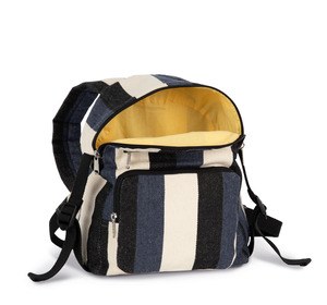 Kimood KI5108 - Recycled backpack - Striped pattern