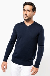 Kariban Premium PK910 - Mens V-neck merino jumper