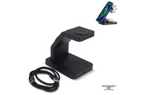 Intraco LT41507 - 2708 | Xoopar Icon 3 in 1 Magnetic Wireless charger
