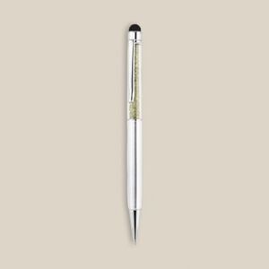 EgotierPro 33584 - Aluminum Pen with Touchscreen Pointer & Diamonds DIAMONDS