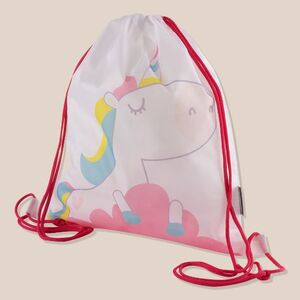 EgotierPro 52073 - 190T RPET Polyester Animal-Shaped Backpack FANTASY