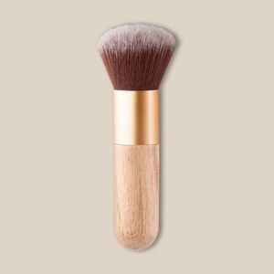 EgotierPro 52518 - Beech Wood Multipurpose Makeup Brush KULM