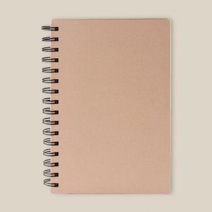EgotierPro 52576 - A5 Spiral Notebook with Hard Cover SISTELO