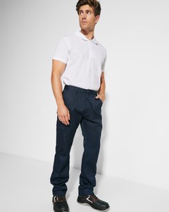 Roly PA9200C - DAILY NEXT Straight-cut long work trousers in resistant fabric